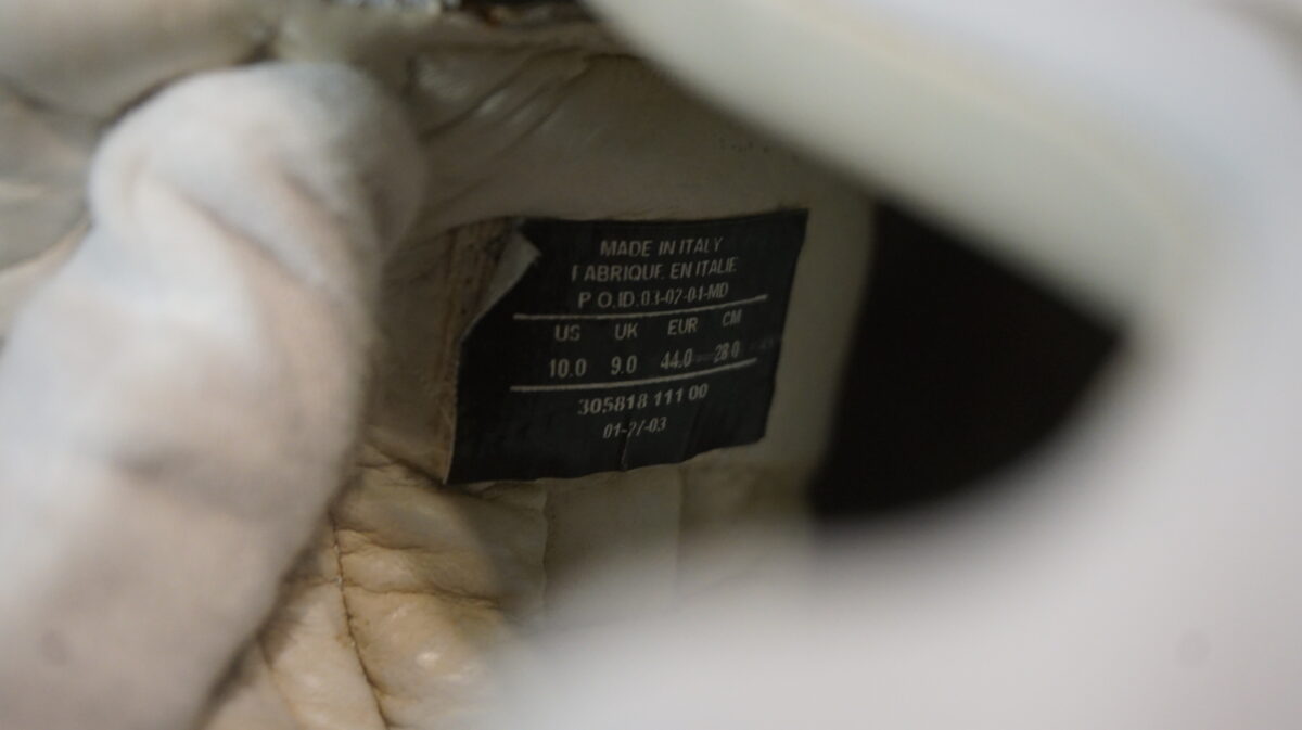NIKE AIR FORCE 1 LUX (LOW,2003) Leather Sneaker made in Italy | ナイキ エアフォース1ラックス（ロー,2003年製）イタリア製レザースニーカー