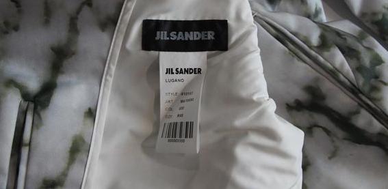 JIL SANDER by Raf Simons 2008AW Marble Printed Coat | ジルサンダー バイ ラフシモンズ 2008-2009a/w マーブルプリントコート