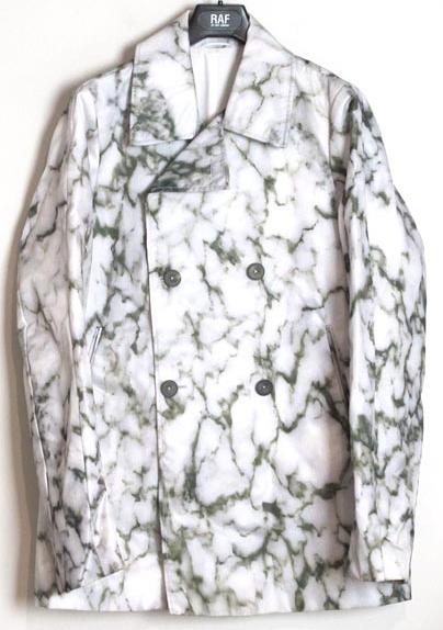 JIL SANDER by Raf Simons 2008AW Marble Printed Coat | ジルサンダー 