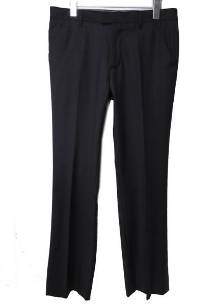 John Galliano Homme Flare Worsted Wool Trousers | ジョンガリアーノオム フレア梳毛ウールトラウザーズ